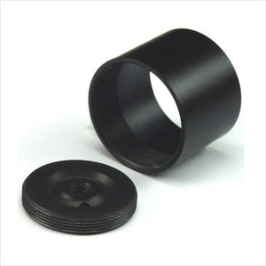 Matte Black Invisible Flange for 1-5-16'' Closet Rod