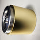 Satin Brass Invisible Flange for 1-5-16 Closet Rod