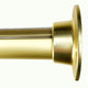 Elite 7ft 10in 1-5-16" Diameter Rod, Satin Brass finish