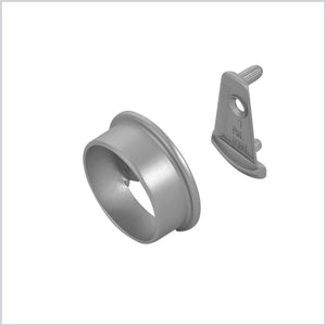 Elite Pin Flange for 1-5-16'' Dull Chrome