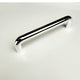 4" Plastic Pull - MC304, Polished Chrome