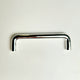 4" Plastic Pull - MC304, Polished Chrome