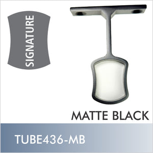 TUBE436-MB - Signature center support, Matte Black