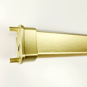 TUBE435-SB - Signature mounting flange, Satin Brass