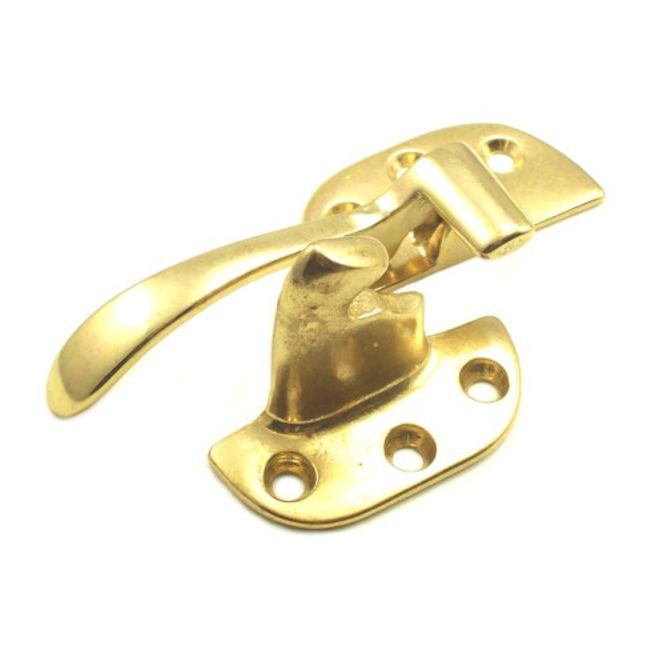 Brass Box Hinge, Left Hand – Hardware Decor