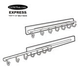 Express Belt Rack - 14 inch, Gun Metal